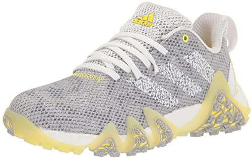 adidas Women's W Codechaos 22 Golf Shoe, FTWR White/FTWR White/Beam Yellow, 6 UK