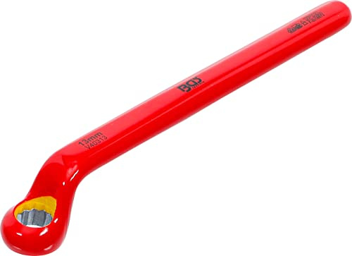 BGS 72013 | Chiave ad anello semplice per elettricisti | gomito stretto | 13 mm