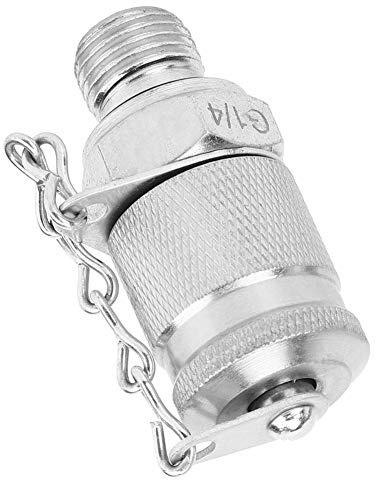 G1/4-M16x2 Hydraulic Test Hose Fitting Adapter, High Pressure Measuring Point Coupling for Universal Use