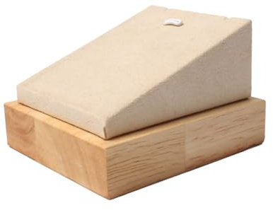 SAFIGLE Schmuck-organizer Showregal Schmuckhalter Holzständer Schmuckregal Holzschmuck Display Schmuck Aus Holz Schmuckständer Schmuck Büste Stehen Schmuckbüste Stehen Holzrahmen Halskette