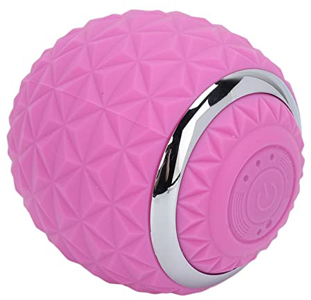 Muskelmassageball, Vibrierender Massageball, Elektrisch, Wiederaufladbar, Tiefengewebe-Triggerpunkt-Massageball, Selbstmassagegerät für Schmerzende Muskeln, Schultern, Nacken,