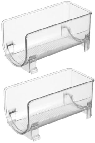 FUNOMOCYA 2 STK Stapelbare Weinregale Transparente Weinständer Bartheke Stapelbare Weinregale Transparente Weinständer Weinhalter
