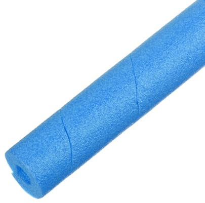 M METERXITY Rohrisolierung Schaumrohr, 25mm (2/32) ID 60mm OD 25L Schaumrohrschutzhülle, Mehrzweck-Weichschaumschlauch für Eisbahn Stoßstange / Griff / Rundkern [Blau]
