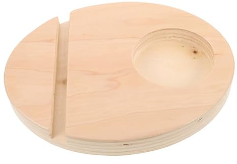 DINHEAROM Fitness Balance Training Board Basis Aus Stabiler Und Langlebiger Halter Für Yoga Und Balancegeräte Kompakt Und Tragbar Für Zuhause Und Büro Platzsparende Fitnessgerätehalterung