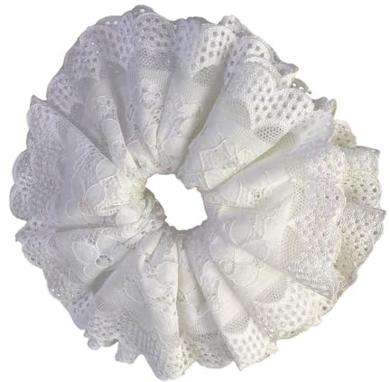 Mehrschichtige Haargummis, dick, übergroß, elegant, Pferdeschwanz-Halter für Damen