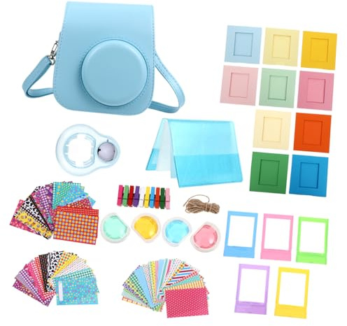 NUOBESTY Custodia Protettiva Per Macchina Fotografica Istantanea in Similpelle Di Protettiva Che Copre Completamente La Fotocamera Come Regalo Per Familiari e