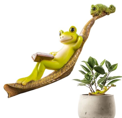 Generisch Statue per giardino | Resina sintetica Fata Figure | Figure Prato per Stagno Ufficio Casa Prato Patio Giardino Decorazione Esterna