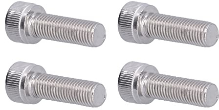 4 Stück Sechskantschraube Innensechskantschraube Edelstahl A2 70 1,25 mm Feingewinde Befestigungsmaterial (M10 * 30)