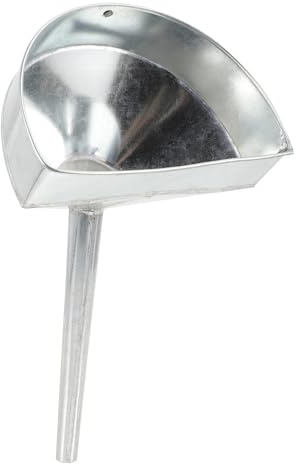 Imbuto Carburante in Ferro Argento, Beccuccio, Filtro | Imbuto Olio Motore, Tank Funnels, Motorcycle Funnel, Funnel For Car