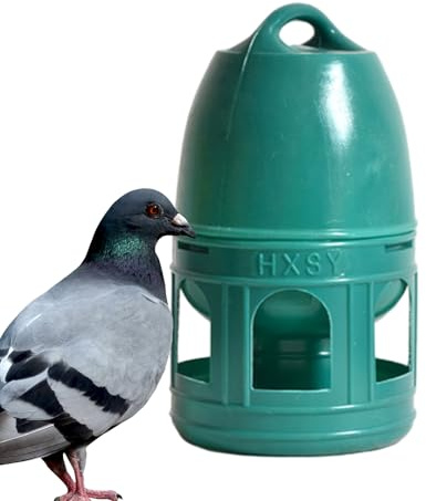 Bird Water Drinker | Pigeon Water Container Bird Feeder Dispenser - Pet Supplies with Wide Opening and Large Capacity for Chicken, Parakeet, Quail, Pigeon