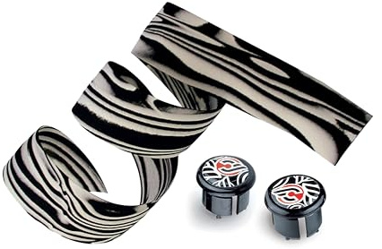 Cinelli Lenkerband Zebra Griff, Herren, Blk/Wht
