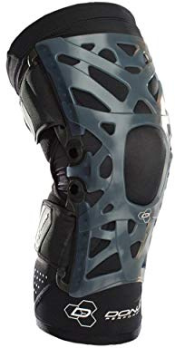 DonJoy Performance WEBTECH - Rodillera para hombres y mujeres | Alivio del dolor de rodilla con manga interior de compresión | Tecnología de red de silicona con tecnología web de silicona: negro,