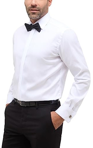 ETERNA Modern Fit Cover Galahemd Langarm New Kent Kragen weiÃ Größe 39