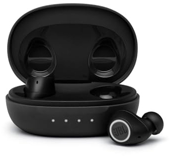 JBL Free II Cuffie In-Ear Wireless, Auricolari Bluetooth Senza Fili con Microfono Integrato per Musica, Chiamate e Sport, Impermeabili IPX4, fino a 24h di Autonomia, Nero