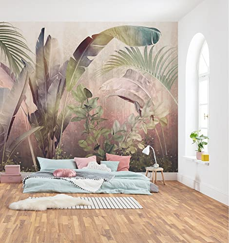 Komar Vlies Fototapete - Rainforest Mist - Größe 350 x 250 cm, Bahnbreit 50 cm - Tapete, Schafzimmer, Wohnzimmer