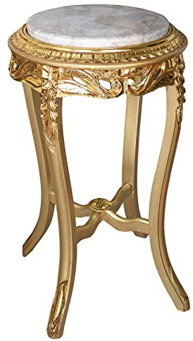 Beistelltisch Tisch Marmorplatte Ablage Nachttisch Antik Blumentisch bar043 Palazzo Exklusiv