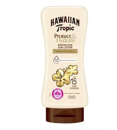 Hawaiian Tropic Protect Hydrate Sun Lotion SPF 15-180 ml