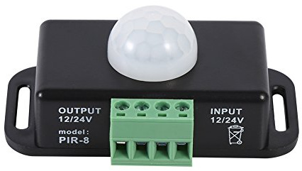 Piccolo 12v Sensore di Movimento 8 × 5 × 5 Dc 12v 24v Sicurezza del Corpo Sensore di Movimento a Infrarossi Pir Interruttore Rivelatore per Striscia Luminosa a Led-sensore di movimento per l
