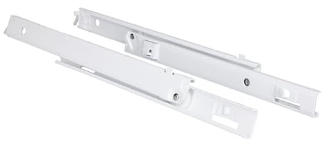 LUTH Premium Profi Parts Juego de rieles extraíbles compatibles con Siemens 00438037 470 mm izquierda derecha para cajón de verduras refrigerador frigorífico