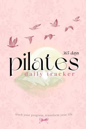 Pilates Daily Tracker | Workout Logbook for women | Fitness tracker for Women | 365 days