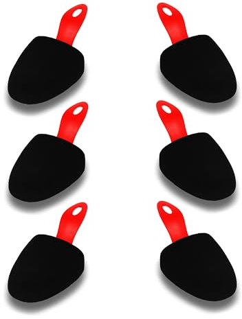 MTS care LISA Budget Velours Rund Größe 37-41 - Schaumstoff Schuhspanner für Damen 3 Paar Set - Schuhstrecker hält Schuhe in Form - perfekte Passform & Frische