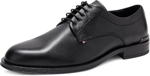 Tommy Hilfiger herr Hilfiger Thunit LTH sko Fm0fm05533 Derby, Svart, 41 EU