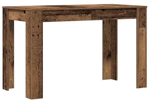vidaXL Esstisch Altholz-Optik 120x60x76 cm Holzwerkstoff