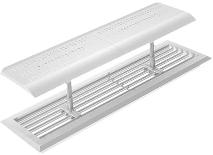 VILLCASE Déflecteur Aération Pour Climatiseur Mural Déflecteur De Sortie De Ventilation Pare-brise De Climatisation Facile à Installer Nettoyer