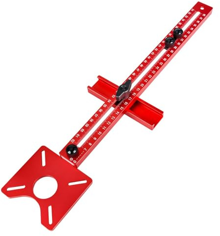 Routeur 4 en 1 pour gravure, support de rainure, routeur pour coupe circulaire, guide multifonction pour routeur pour armoires pour coupe de cercles et gravure de rainures