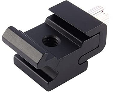 Akozon Blitzschuh-Montageadapter, 1/4-Gewinde-Schraubenhalterung, Unverzichtbares DSLR-Kamera-Zubehör