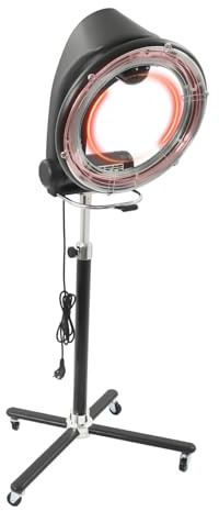 Chauffage De Coiffure Avec Support 950W, Appareil De Coloration Pour Salon De Coiffure, Rotation à 360°, Processeur De Couleur, Coiffage Permanent, Pour Salon Spa (Version 3 en 1)