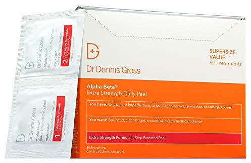Dr Dennis Gross Alpha Beta Daily Peel Extra Strength Formula Dose, 1er Pack (1 x 30 Pads)