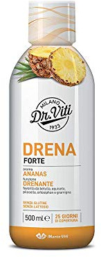 Marco Viti Integratore Alimentare Drena Forte Aroma Ananas, Multicolore, 500 Millilitri