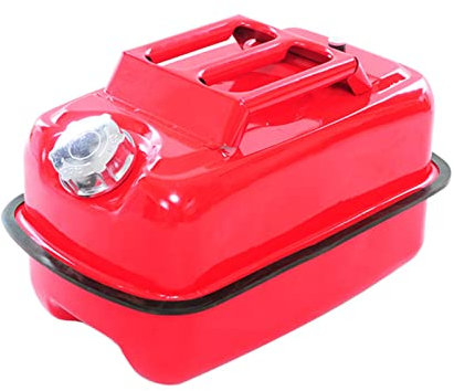 BHBXZZDB Benzinkanister Reservekanister Metall Kraftstoff Kanister Rot Diesel Kraftstoffkanister Kanister Metallkanister für Benzin und Diesel, 10L/20L/30L