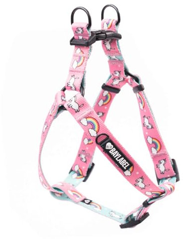 Baylabel Hundegeschirr Step-In - Verstellbar, Ausbruchsicher - für kleine & große Hunde - Brust-Geschirr Hund - Welpen-Geschirr - Geschirr (Breite: 15 mm, XS)