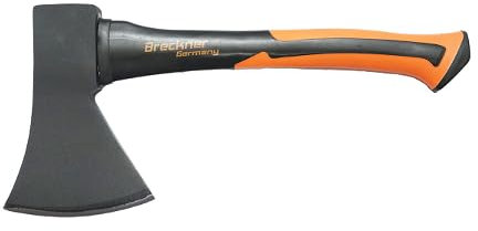 Ascia 1000g con Manico in Fibra di Vetro 430 mm. e Lama in acciaio Ascia da Taglio Universale con Manico in Fibra di Vetro Ascia/Scure/Accetta Manico in Fibra di Vetro Breckner Germany