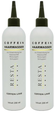 2er Coffein Haarwasser Resta Professional bei Haarausfall, Reizungen und Schuppen 200 ml