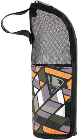 Sac à couverts de camping, sac de transport pour couverts de camping, sac de transport pour vaisselle – Mallette de rangement, porte-ustensiles, poche zippée pour le camping en plein air, la randonnée