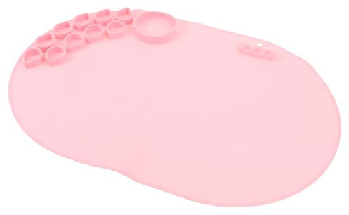 DIYEAH Alfombrilla De Silicona Para Pintura y Manualidades Tapete Aislante Para Proyectos De Arte Para Pintura Al Óleo Acuarela y Creaciones Diy Color Sakura