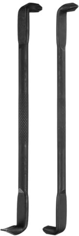 HARFINGTON 2pcs Offset Screwdriver Set PH2/SL6 PH2/PH1 Phillips Slotted Head Right Angle 90 Degree Screw Driver Double Ended Z-type Hand Tool for Home Appliance Repair, Black