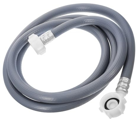 DIYEAH Washing Machine Inlet Hose 6-Foot PVC Water Supply Hose Universal Connector for Automatic Washers Sturdy and Flexible Design for Easy Installation