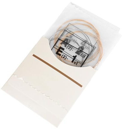 Mandolinensaiten aus Phosphor Kupfer als Ersatzsaiten für Mandoline | Praktisches, Hell und Glatt, 8 Stück Pack, für Akustische Instrumente, Haltbar und Zuverlässig