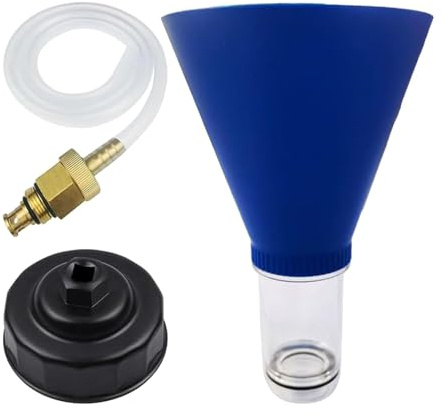 Set imbuto olio | accessori di riparazione,filo olio motore imbuto – per veicoli a motore camion SUV rimorchio trattore automobilista conducente principianti officina