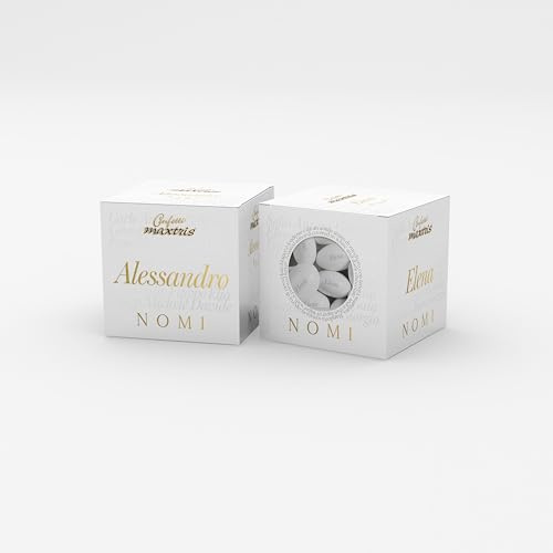 Confetti Maxtris NOME NICOLE ciocomandorla classico cubotto 200g