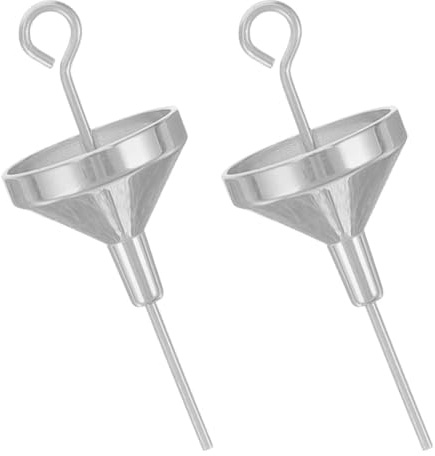 MOTHNUR Mini Embudo de Acero Inoxidable para Llenar Botellas Pequeñas, Herramienta Versátil para Perfumes y Aceites Esenciales, Set de 1 Unidad para Uso Doméstico
