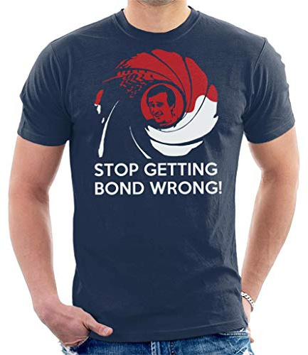 Alan Partridge Stop Getting Bond Wrong Men's T-Shirt