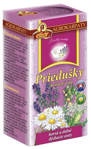 Agrokarpaty Bronchial Herbal Tea | Upper and Lower Respiratory System | Lungs | Pure Natural Herbal Tea Grown in Europe (20 Tea Bags 40g)
