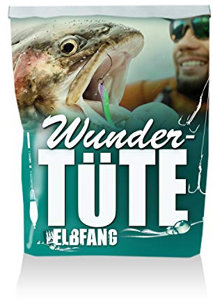 elbfang Geschenkidee Weihnachten Angler Wundertüte mit Angelzubehör – Perfekte Überraschung für Angelfans