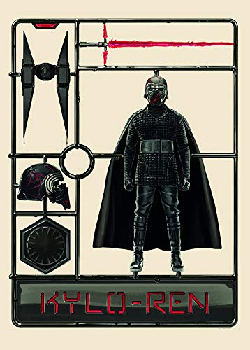 Komar Wandbild | Star Wars Toy Kylo | Kinderzimmer, Jugendzimmer, Dekoration, Kunstdruck | ohne Rahmen | WB181-50x70 | Größe: 50 x 70 cm (Breite x Höhe)
