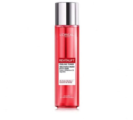 L'Oreal Paris Dermo Expertise Revitalift Tónico Perfeccionador Efecto Tensor, 5% Ácido Glicólico y Extracto de Sandía, Piel Suave y Brillante en 30 segundos, 180 ml